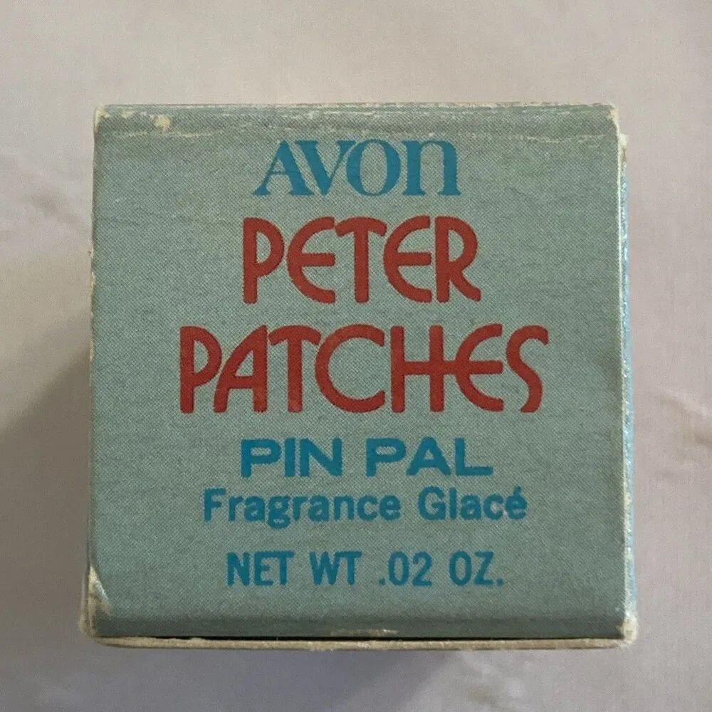 Vintage Avon Peter Patch Pin Pal Fragrance Glacé 1975 Scarecrow